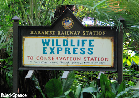 Wildlife Express Sign