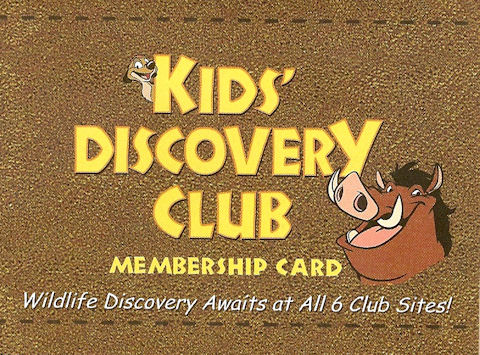 Kids' Discovery Card