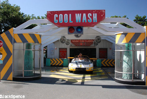Cool Wash Near Test Track in Epcot