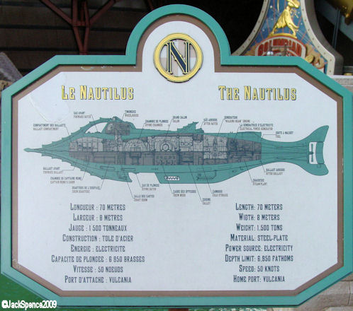 Disneyland Paris Nautilus