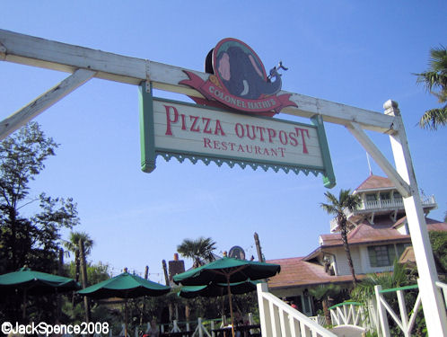 Colonel Hathi's Pizza Outpost in Adventureland Disneyland Paris