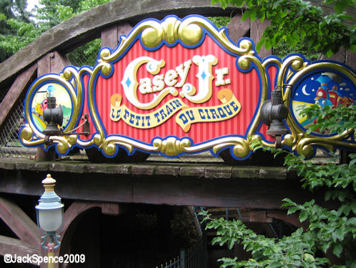 Disneyland Paris Fantasyland Casey Jr.