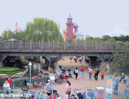 Disneyland Paris Fantasyland Casey Jr. Entrance