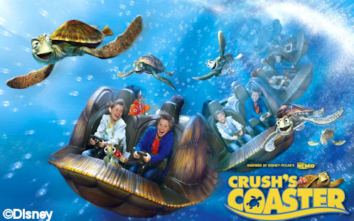 Walt Disney Studios Park Toon Studio Crush's Coaster