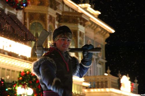 Kristoff in Mickey's Very Merry Christmas Party